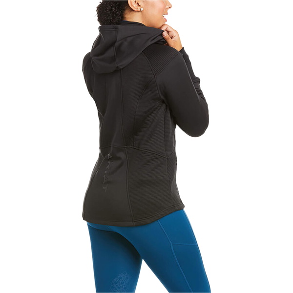 Ariat Womens Wilde Full Zip Sweatshirt 10034839 - Black